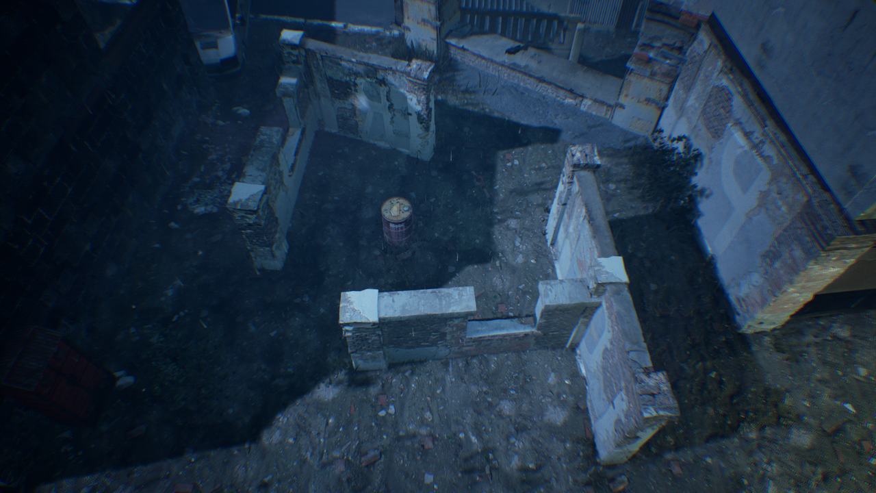 A slightly redesigned tall wall jungle gym tile.